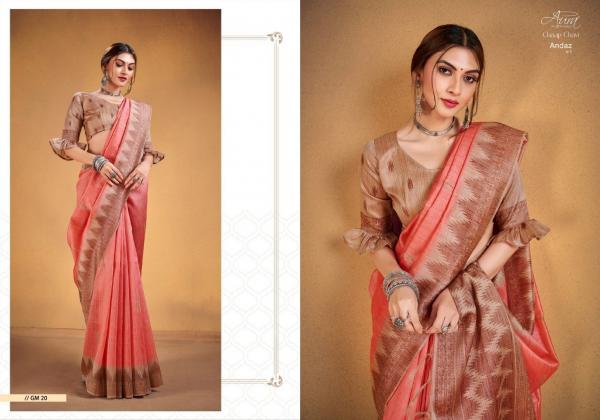 Aura Andaz 1 Handloom Silk Designer Saree Collection